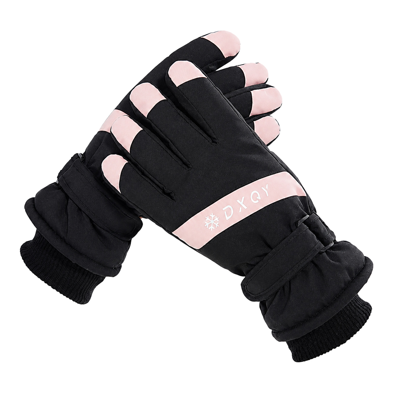 Winter Cycling Commute Gear - Лыжные перчатки с флисовой подкладкой, ветрозащитные,