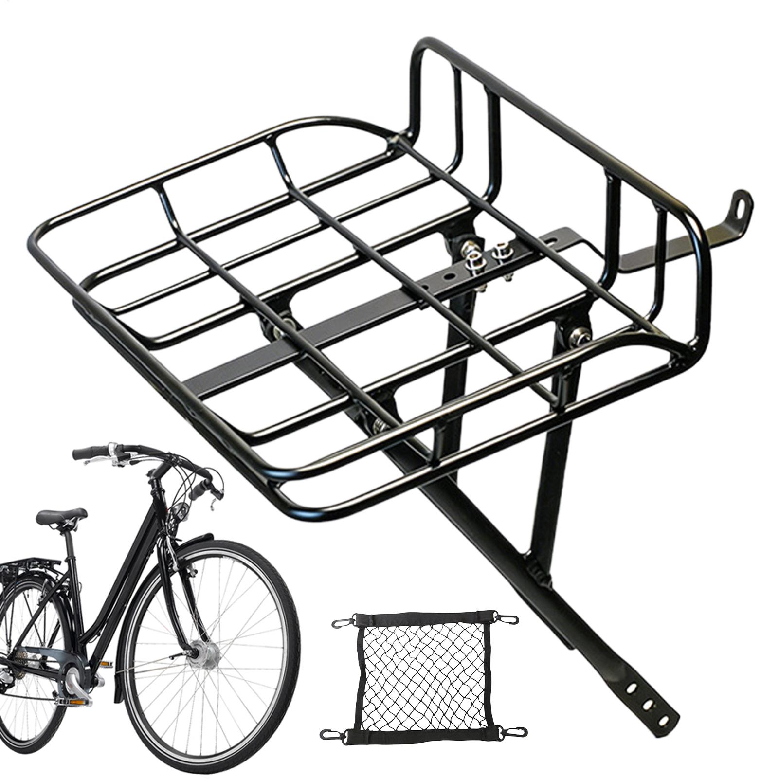 Commuting With Road Bike - Быстросъемная передняя велосипедная корзина большой вместимости,
