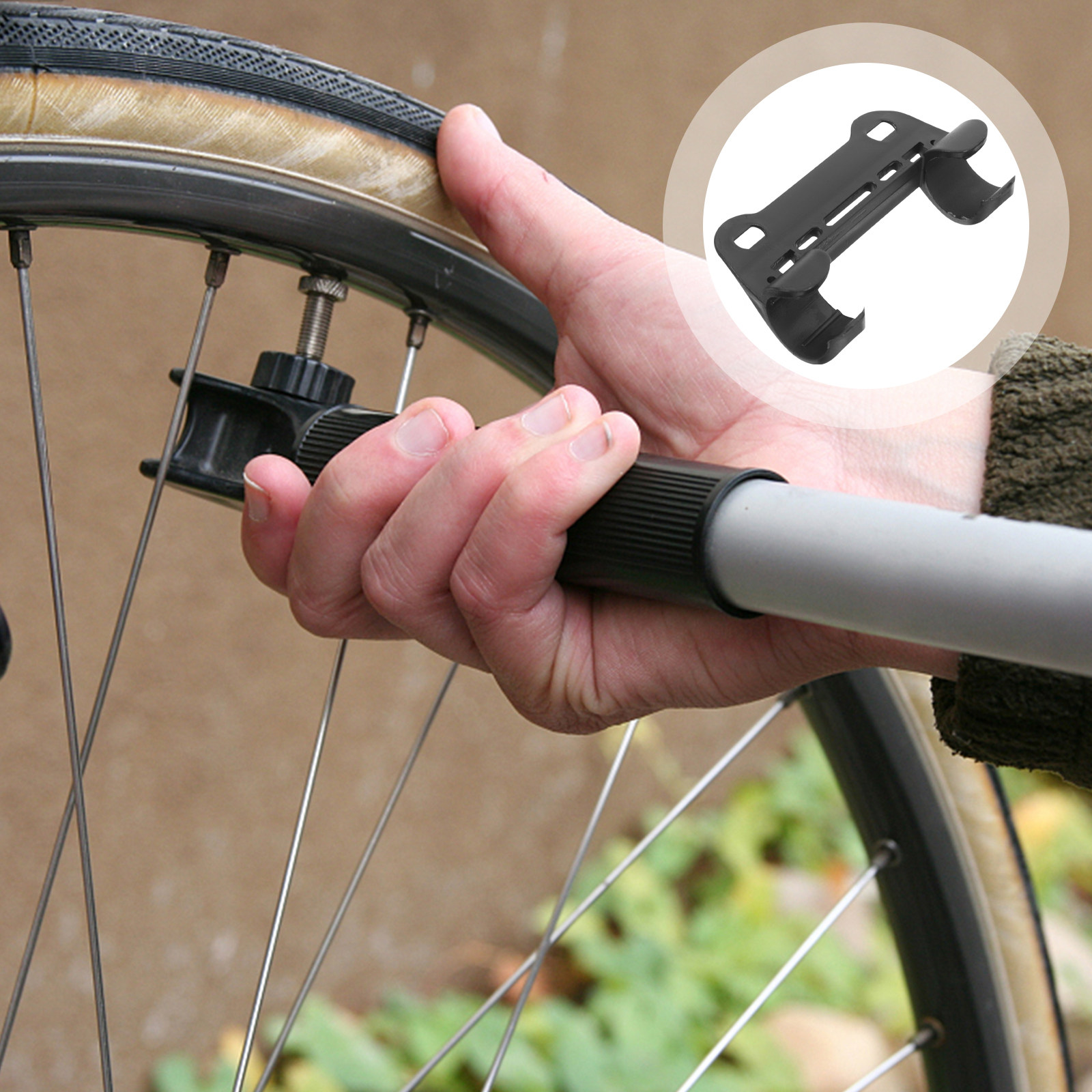 Bike Pump Frame Mount - 5 шт. профессиональных держателей для велосипедного