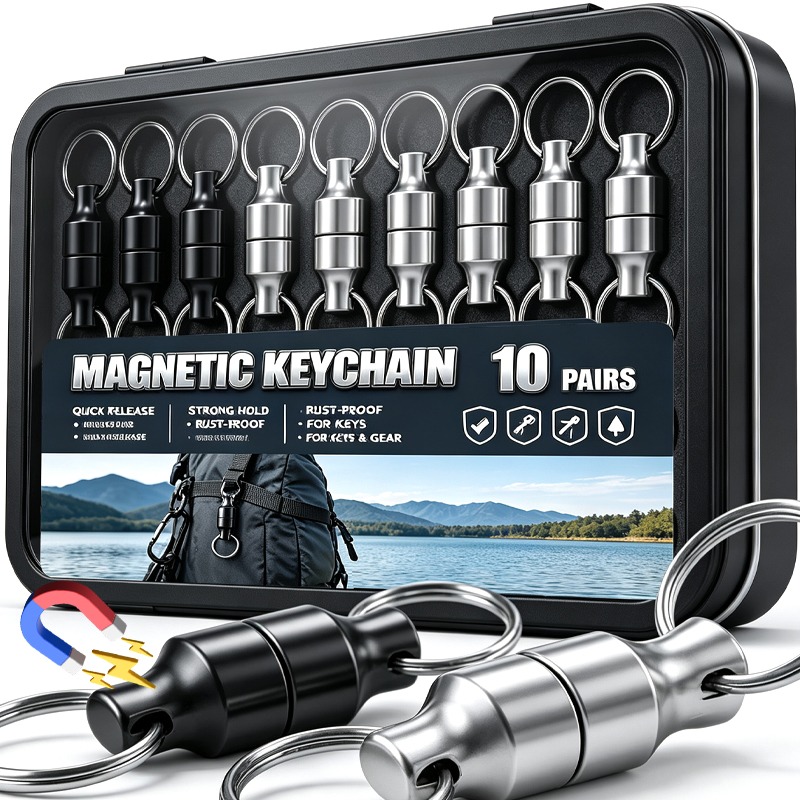 Chain Lock Combination - 2/20x Разъемный брелок для ключей с