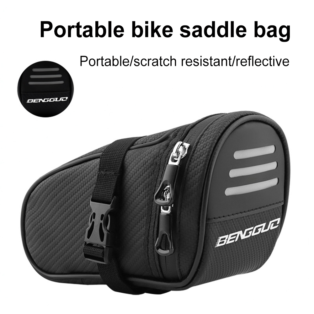 Saddle Bag Under Seat - 1л велосипедная седельная сумка, водонепроницаемая сверхлегкая