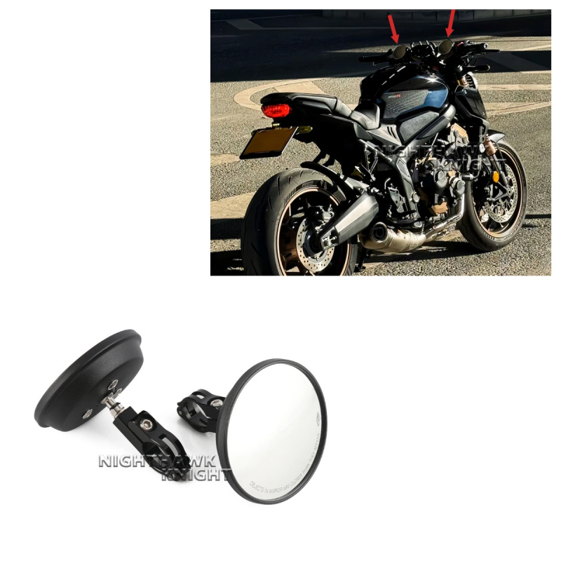 Для HONDA CB650R CB 650R CB 65 – обзор и цена Mirror Handlebar Convex